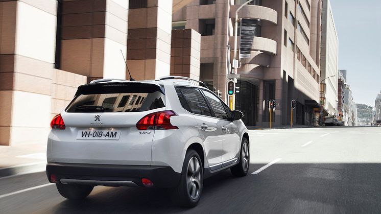 Peugeot 2008 nu hos svenska Peugeot-återförsäljare