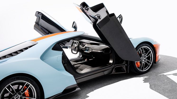 Ny Ford GT Gulf Oil lakering