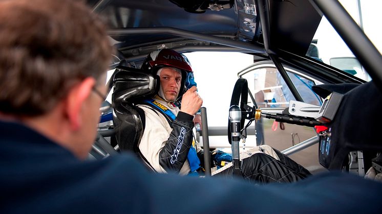 WRC-testfører Hänninen