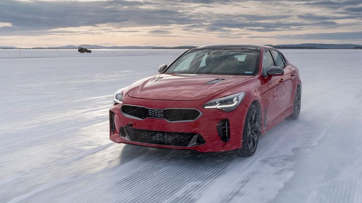 KIA Stinger Arjeplog40