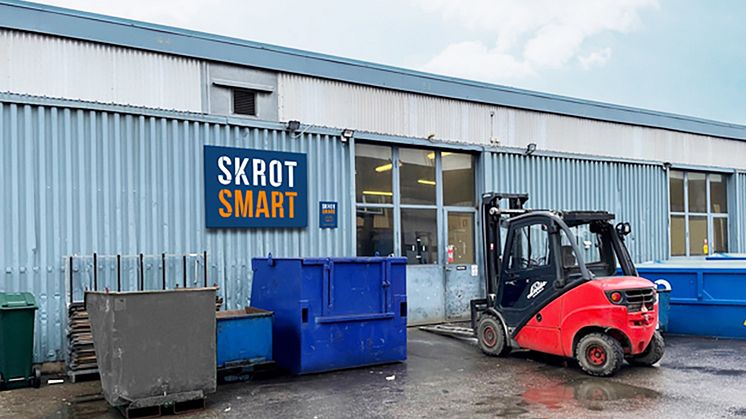 SkrotSmart öppnar i Gävle, förberedelser i full gång inför invigning 25 november.
