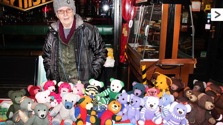 Der Bärenherz-Weihnachtsstand: Eine gelungene Veranstaltung in der Mädler-Passage