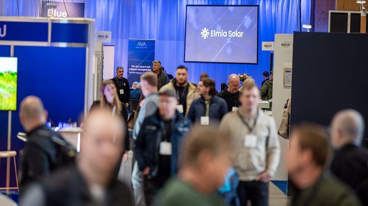 Fortsatt starkt intresse för Elmia Solar! 2025-års mässa befäster mötesplatsen Elmia Solar som den plattform branschen behöver.