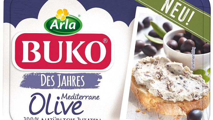 Arla Buko des Jahres Mediterrane Olive