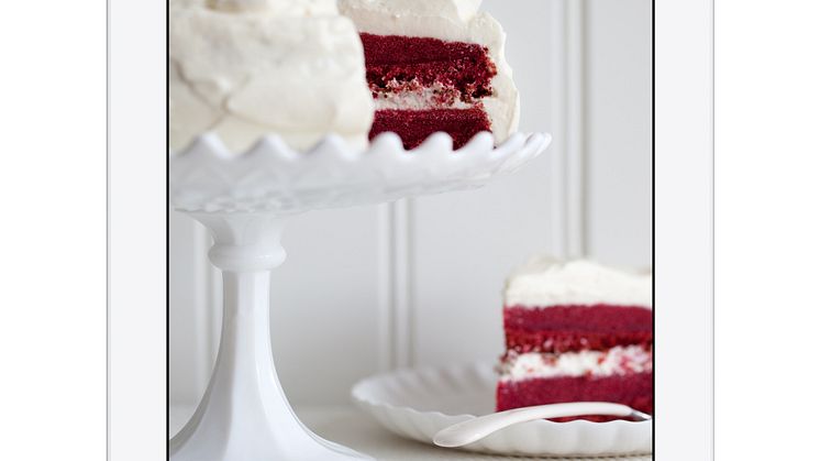 Red Velvet Cake - Goda och glutenfria tårtor i nya kokboksappen "Cook & Bake Gluten Free" 