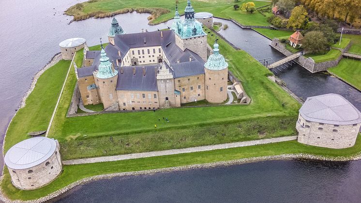 Kalmar Slott flygfoto