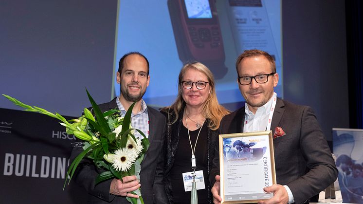 DAME Design Awards -palkinto Garmin® Force™ -keulamoottorille  ja GPSMAP® 86i -käsilaitteelle 