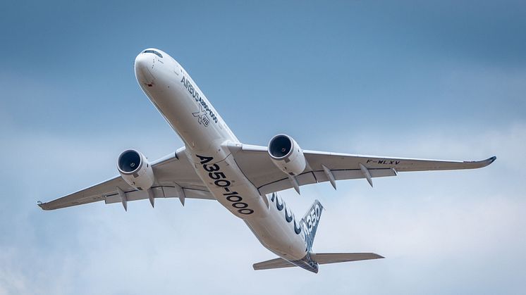Med additiv tillverkning blir det exempelvis möjligt att producera effektivare och mer miljövänliga flygmotorer. Foto: Airbus