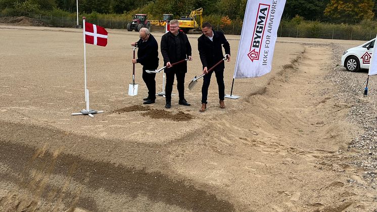 Foerste spadestik, Svendborg