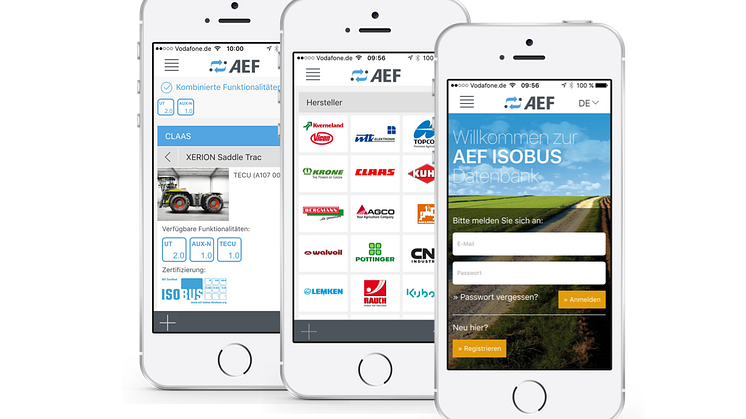 AEF ISOBUS database