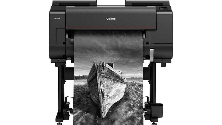 Canon lanserar ny imagePROGRAF PRO-serie med oöverträffad bildkvalitet och produktivitet