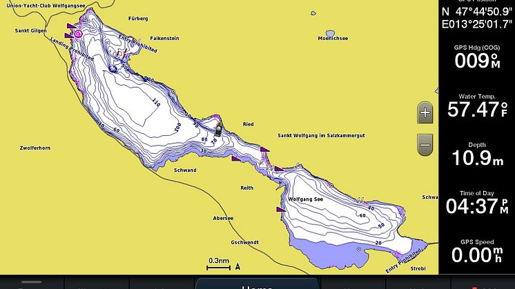 Garmin BlueChart2022 Eldenburg Österreich (c) Garmin Deutschland GmbH