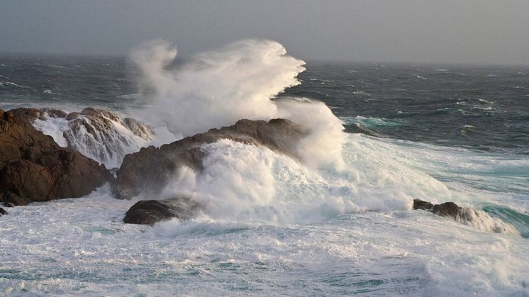 Illustrasjonbilde: Storm ved Lindesnes fyr