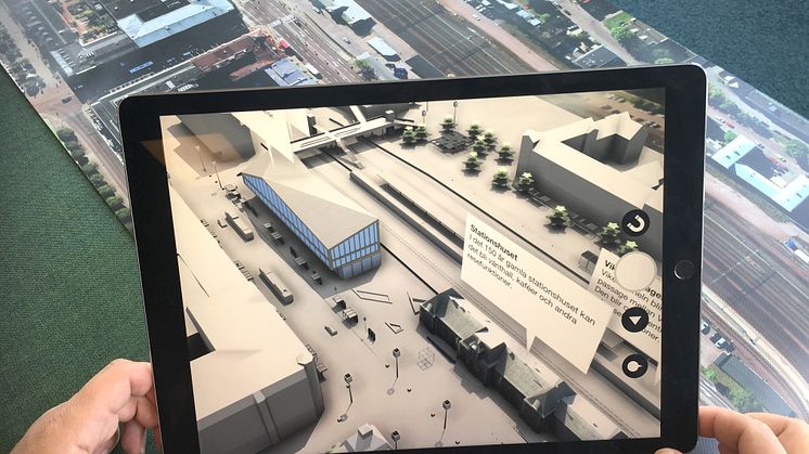 Besök nya resecentrum virtuellt