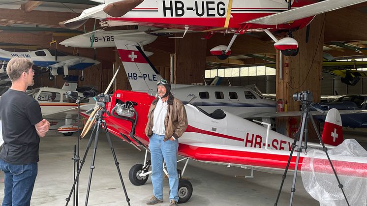 Ö_Fotoaufnahmen_CH_Shooting_Pilot_Erla Me5a_Foto ÖGrafik Dresden
