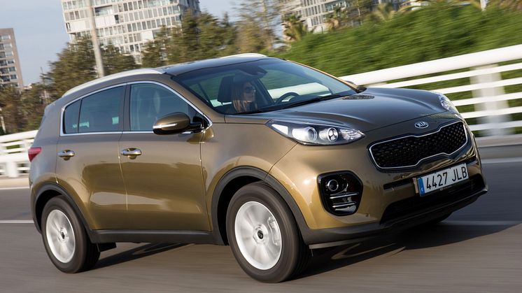 Sportage modelprogram 2016