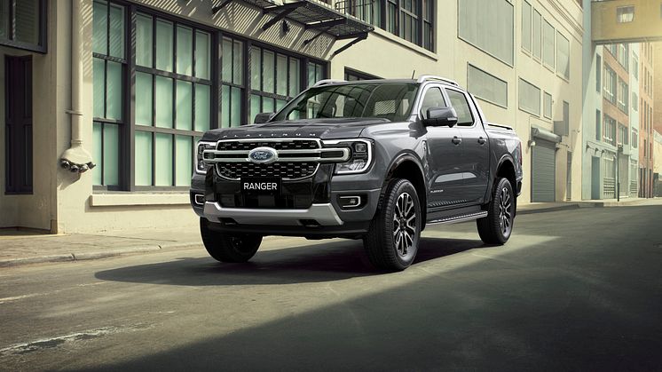 Den eksklusive Ranger Platinum med kraftfuld 3.0 liters V6 turbodieselmotor.  