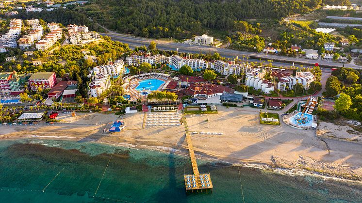Turkiet är ett av de resmål som bokat bäst sedan skatteåterbäringen betalades ut. I bild: TUI Blue Village Pascha Bay i Alanya, Turkiet.