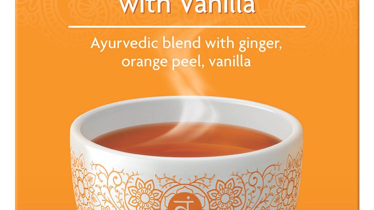 Yogi Tea Ginger Orange with Vanilla poser økologisk