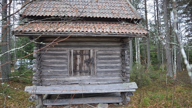 Härbre i Färnäs, timrat år 1469. Foto: Dalarnas museum