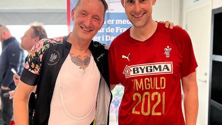 Jesper Skibby og regionsvinder, Martin Dau 