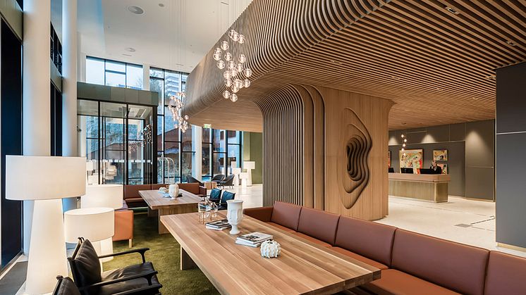 KLP/Rezidor står bak prosjektet Radisson Hotel Atlantic. LINK arkitektur er arkitekten, mens Backe er entreprenøren. Foto: Hundven-Clements Photography