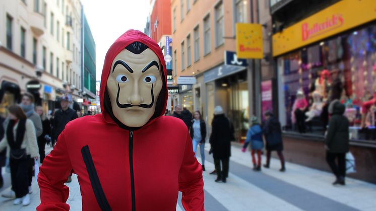 Butterick’s får försäljningsrättigheterna för La Casa de Papel i Skandinavien 