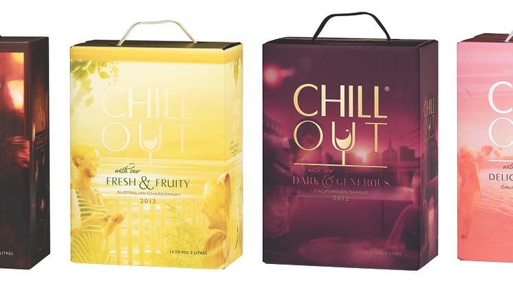 CHILL OUT i ny outfit, från topp till tå – boxarna har fått både ny design, nya namn och ny smart funktion  