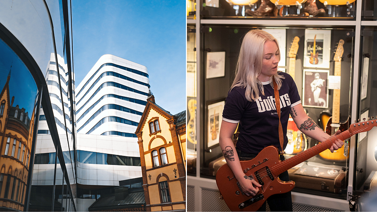 Kulturhuset Väven och Guitars - The Museum