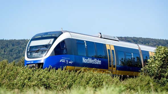 NordWestbahn setzt auf BI-Lösung für Vertragscontrolling von TIMETOACT. Abb. NordWestbahn