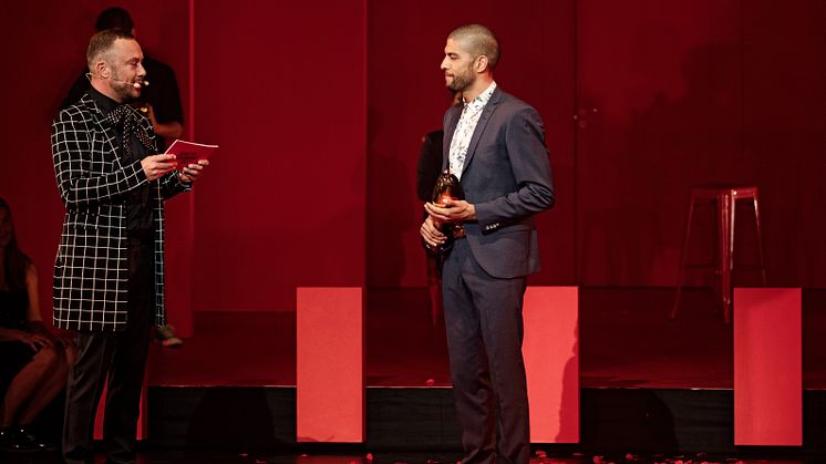 Talentprismodtager: skuespiller Alvin Olid Bursøe