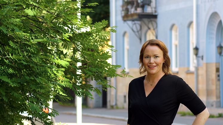 Therez Almerfors (M) Uppsala kommun - Fotograf Sara Hägerström