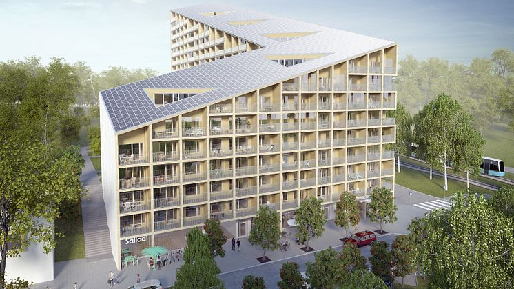 Poseidon bygger spektakulärt hus i Kviberg