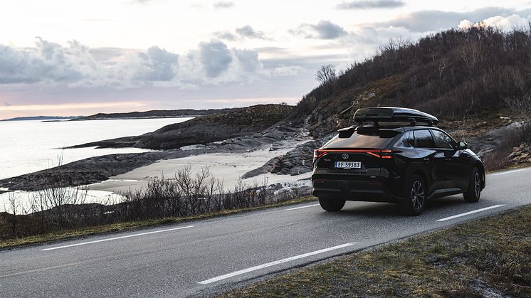 OFV: Toyota er Harstads mest solgte bilmerke i 2023. Foto: Nordvik AS. 