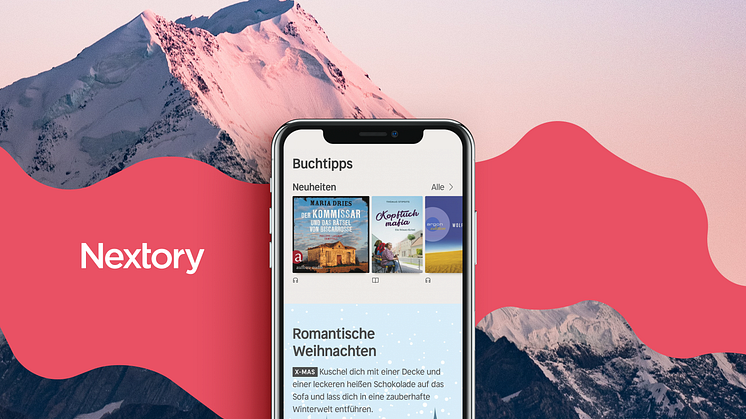 Nextory jetzt auch in Österreich und der Schweiz verfügbar