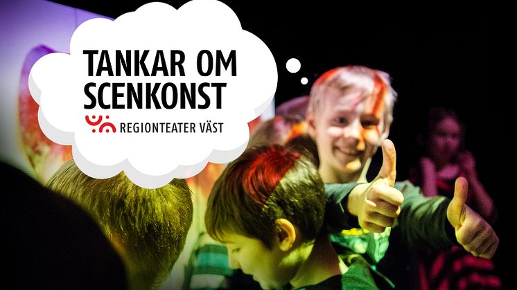 Tankar om scenkonst. Foto: Håkan Larsson