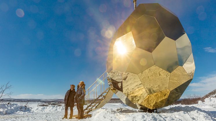 Riksbyggens Solar Egg får stor internationell uppmärksamhet