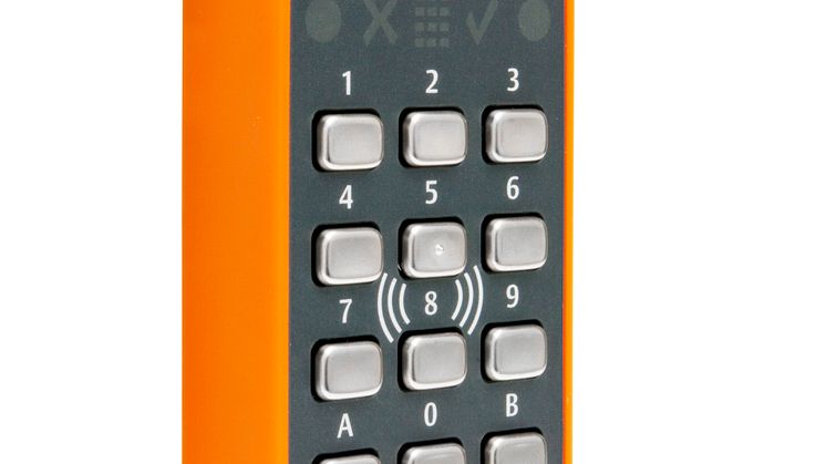 ASSA Pando Secure orange läsare