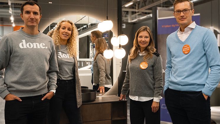 K-Rauta och Done i samarbete