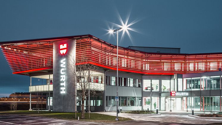 Würths huvudkontor firar 10 år i Berglunda