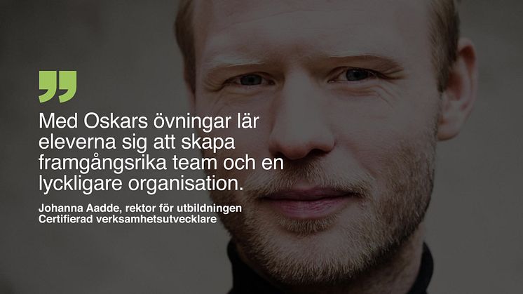 Vi vill presentera Oskar Henrikson
