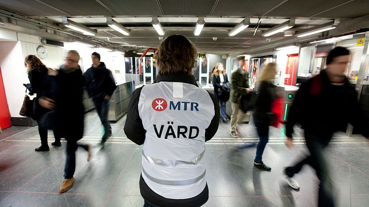 Kundservicevärd MTR Stockholm