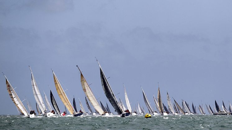 The UK's Round the Island Race is one of the world's largest participated in sporting events