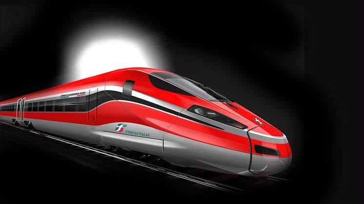 The Frecciarossa 1000 - built by Bombardier and Hitachi Rail for Trenitalia