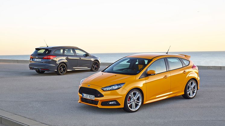 Uusi Focus ST: parannettu ajodynamiikka, edistyksellistä teknologiaa ja tehokas, uusi dieselmoottori