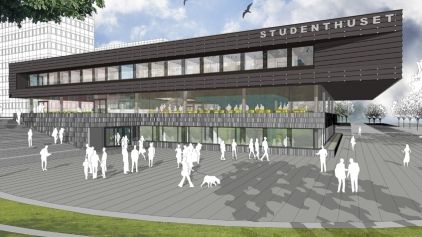 Strängbetong bygger studenthus i Fresacti i Stockholm