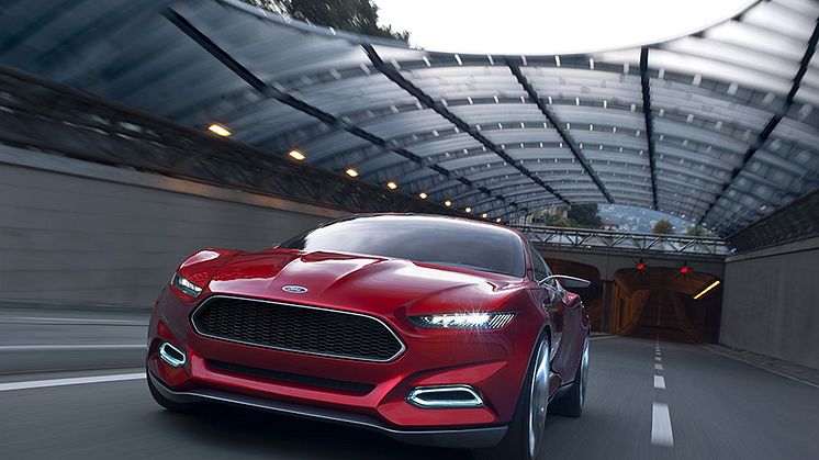 Ford Evos Concept ger en glimt av ett nytt globalt formspråk för nästa generation av Fords produkter