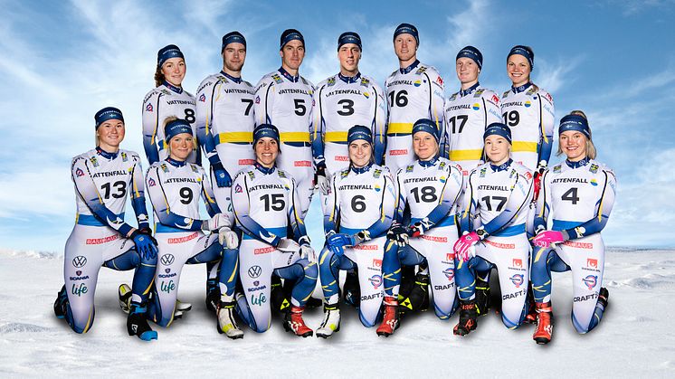 Swedish World Championship Cross-Country Ski Team