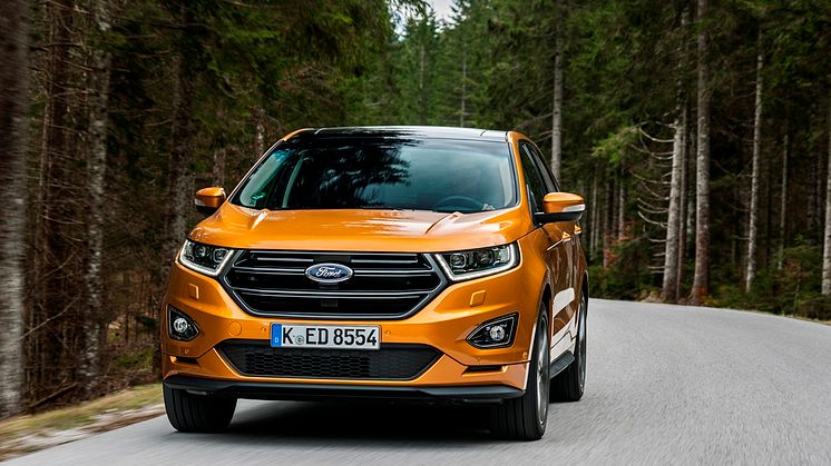 Vadonatúj Ford Edge SUV: kategóriaelső helykínálat és menetdinamika, prémium komfort és kifinomultság