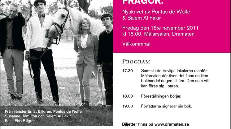 Vad är musik? Och 100 andra jätteviktiga frågor - nyskrivet av Pontus de Wolfe och Salem Al Fakir